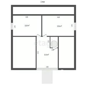 Дом 131м², 2-этажный, участок 5 сот.