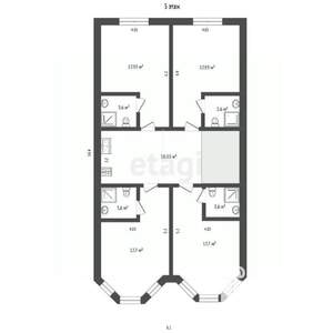 Дом 325м², 3-этажный, участок 3 сот.