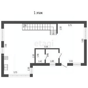 Дом 210м², 2-этажный, участок 4 сот.