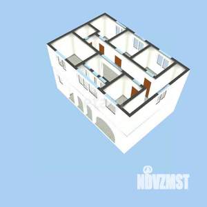 Дом 101м², 2-этажный, участок 4 сот.