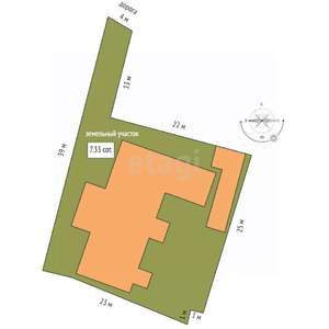 Дом 389м², 2-этажный, участок 7 сот.