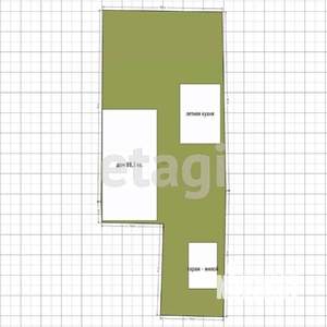 Дом 89м², 1-этажный, участок 6 сот.