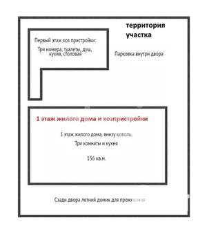 Дом 605м², 3-этажный, участок 5 сот.