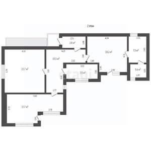 Дом 166м², 2-этажный, участок 5 сот.