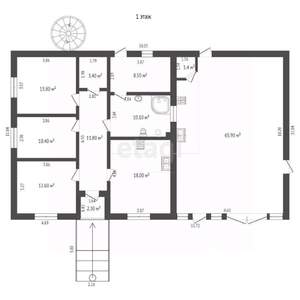 Дом 214м², 2-этажный, участок 4 сот.