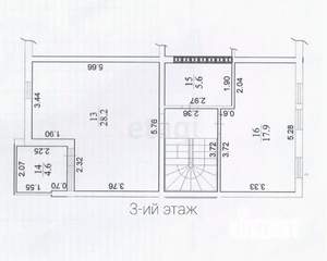 Таунхаус 135м², 3-этажный, участок 6 сот.