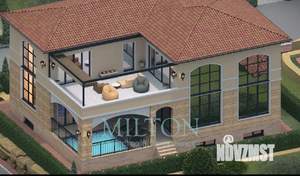 Коттедж 545м², 3-этажный, участок 6 сот.