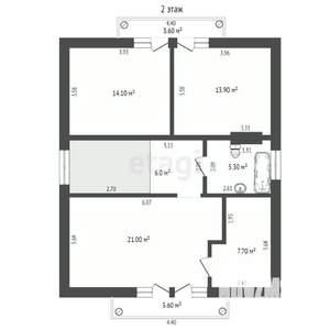 Дом 160м², 2-этажный, участок 3 сот.