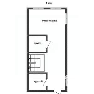 Дом 194м², 2-этажный, участок 1 сот.