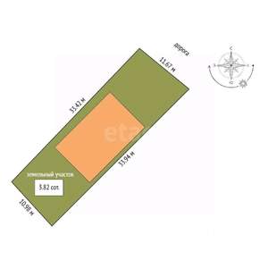 Дом 291м², 3-этажный, участок 4 сот.