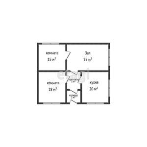 Дом 97м², 1-этажный, участок 5 сот.