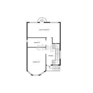 Дом 180м², 2-этажный, участок 3 сот.