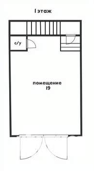 Коттедж 37м², 2-этажный, участок 1 сот.