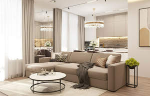 Дом 260м&sup2;, 1-этажный, на длительный срок, 