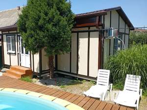 Дом 45м&sup2;, 1-этажный, посуточно, 