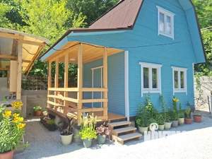 Дом 45м&sup2;, 2-этажный, посуточно, 