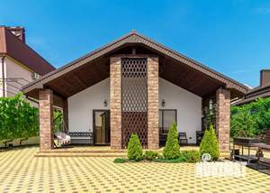 Дом 111м&sup2;, 1-этажный, на длительный срок, 