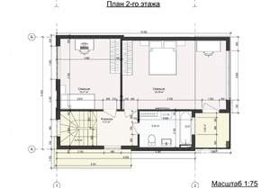 Дом 120м&sup2;, 2-этажный, участок 3 сот.  