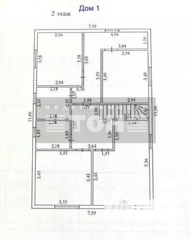Коттедж 438м², 3-этажный, участок 4 сот.  