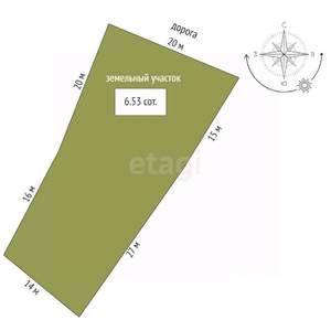 Дом 256м&sup2;, 2-этажный, участок 6 сот.  