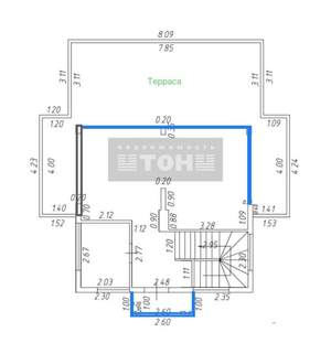 Дом 221м², 3-этажный, участок 6 сот.  