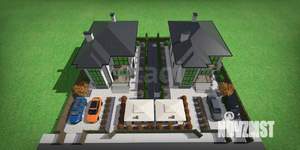 Дом 192м&sup2;, 2-этажный, участок 4 сот.  