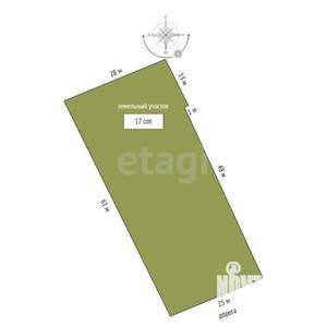 Дом 121м&sup2;, 2-этажный, участок 17 сот.  