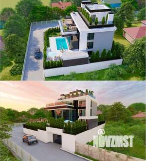 Дом 300м&sup2;, 2-этажный, участок 6 сот.  