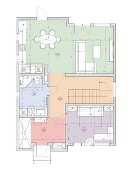 Дом 233м², 2-этажный, участок 4 сот.  