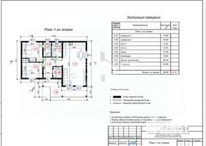 Дом 90м², 1-этажный, участок 4 сот.  