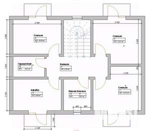Дом 170м&sup2;, 2-этажный, участок 3 сот.  