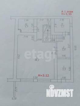 Дом 230м², 4-этажный, участок 2 сот.  