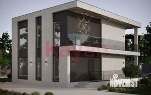 Дом 180м&sup2;, 2-этажный, участок 5 сот.  