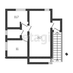 Дом 189м&sup2;, 3-этажный, участок 4 сот.  