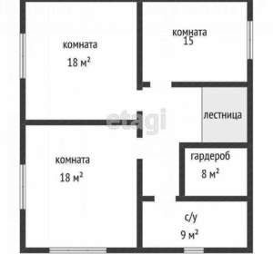 Дом 152м², 2-этажный, участок 4 сот.  