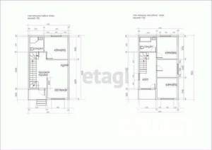 Дом 205м&sup2;, 2-этажный, участок 3 сот.  