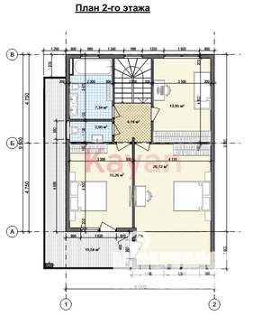 Дом 180м&sup2;, 2-этажный, участок 5 сот.  