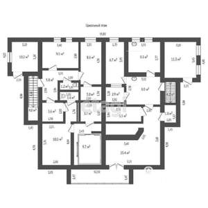 Дом 554м&sup2;, 4-этажный, участок 9 сот.  