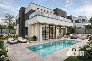 Дом 220м&sup2;, 2-этажный, участок 4 сот.  