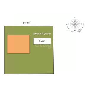 Дом 125м², 2-этажный, участок 3 сот.  