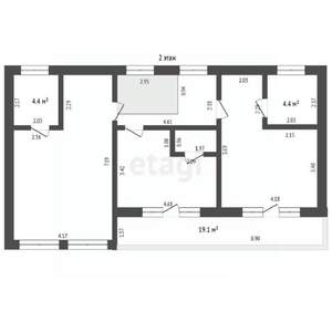 Дом 188м&sup2;, 2-этажный, участок 5 сот.  