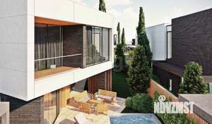 Дом 218м&sup2;, 2-этажный, участок 4 сот.  