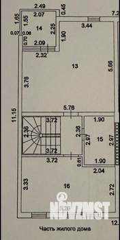 Таунхаус 135м², 3-этажный, участок 1 сот.  