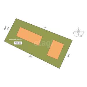 Дом 228м&sup2;, 3-этажный, участок 5 сот.  