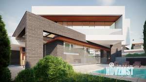 Коттедж 261м&sup2;, 2-этажный, участок 6 сот.  