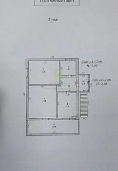 Дом 81м&sup2;, 2-этажный, участок 6 сот.  