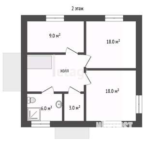 Дом 135м&sup2;, 2-этажный, участок 5 сот.  