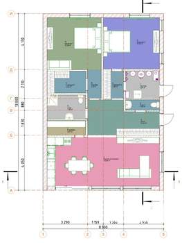 Дом 108м&sup2;, 1-этажный, участок 3 сот.  