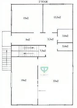 Коттедж 300м², 2-этажный, участок 4 сот.  