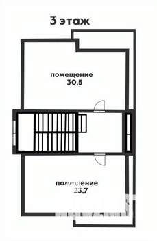Дом 222м&sup2;, 3-этажный, участок 4 сот.  